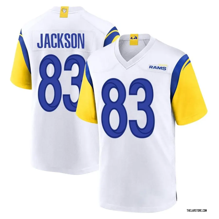 White Men's Warren Jackson Los Angeles Rams Game Jersey - Los Angeles Store