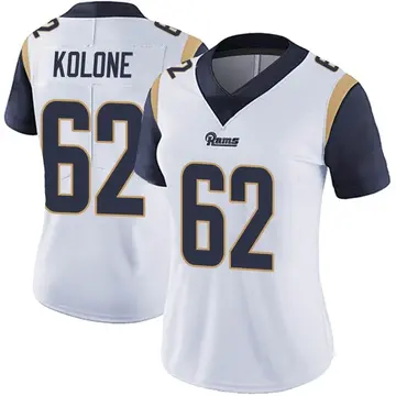 Men's Nike Jeremiah Kolone Royal Los Angeles Rams Game Player Jersey